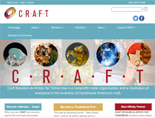 Tablet Screenshot of craftonline.org